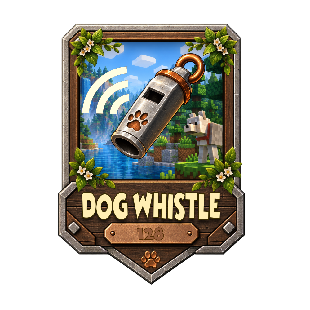 Dog Whistle 128 badge